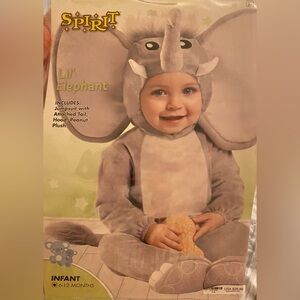 Funny Infant Elephant Halloween Costume 6-12 months